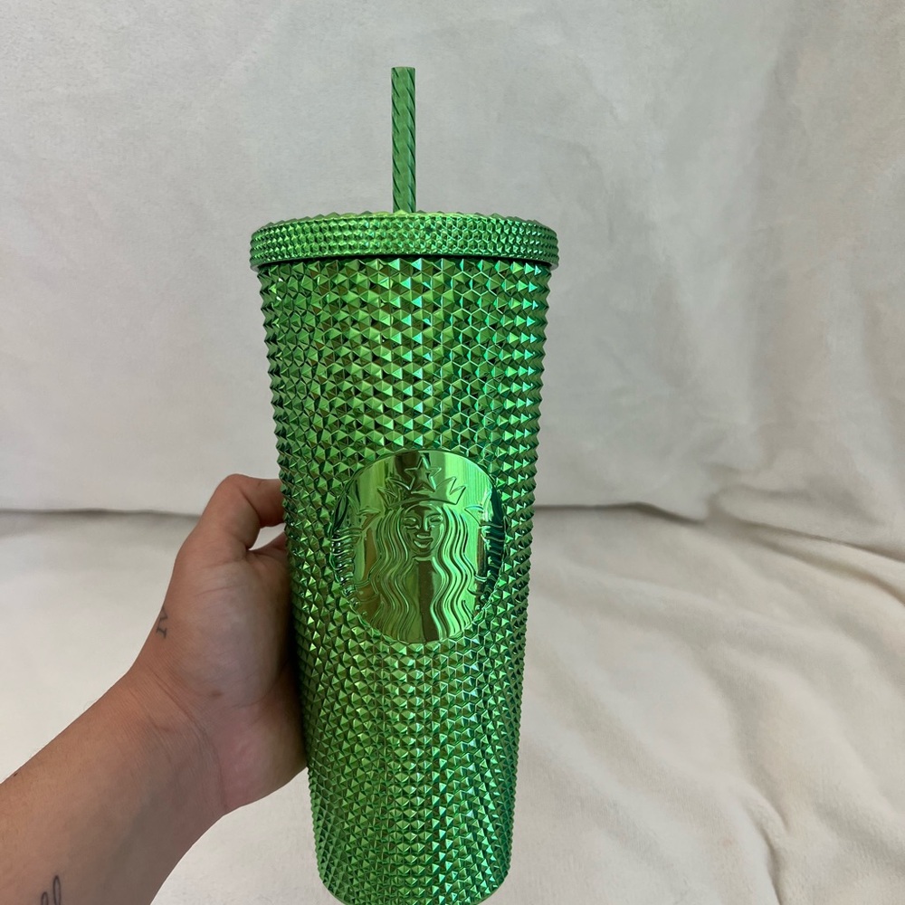 Starbucks Green Studded Tumbler
